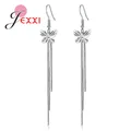 Boucles d'oreilles avec nœud papillon en argent Sterling 925 pour femmes bijoux de marque de luxe