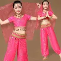 Costumes de danse orientale éma enne pour filles ensemble de danse du ventre pour enfants