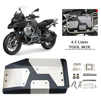 Boîte à outils latérale en aluminium pour moto pour BMW R1250GS LC ADV R 1250GS R 1250 GS Adventure
