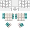 Capuchons de touches de clavier de jeu mécanique Ergodox B36A profil XDA en PBT vierge pour