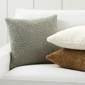 Juste de coussin en peluche pour canapé et salon taie d'oreiller décorative confortable blanc