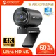Webcam 4K 1080P 60FPS Autofocus Streaming caméra EMEET Sfemale Live Stream avec micros et