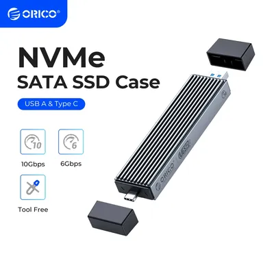 ORICO – disque dur M.2 SSD 2 en 1 USB A type-c double Interface Support M2 NVMe clé M SATA