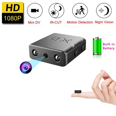 Mini caméra Full HD 1080P protection de sécurité à domicile vision nocturne micro caméra
