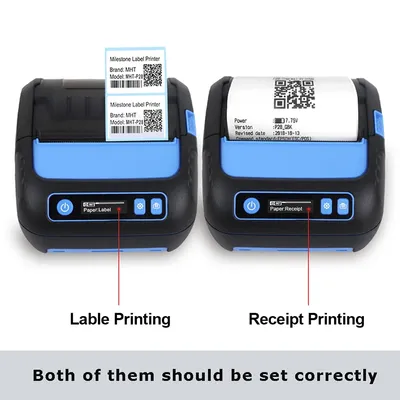 Imprimante thermique pour reçus et étiquettes imprimante POS Bluetooth Android iOS Windows