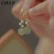 CIAXY-Boucles d'Oreilles en Perles Plaqué Or 14k pour Femme Bijoux Élégants Mode Coréenne