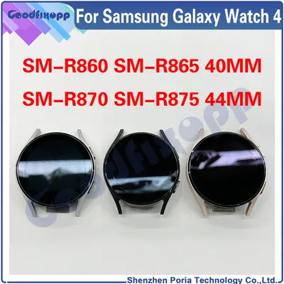 Pour Samsung Watch 4 SM-R860 SM-R865 SM-R870 SM-R875 R860 R865 40MM R870 R875 44MM LCD Écran Tactile