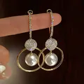 Boucles d'oreilles créoles en perles pour femmes boucles d'oreilles rondes creuses bohèmes cadeau