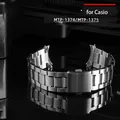 Bracelet de rechange pour montre en métal acier inoxydable pour Casio VD01 MDV-106 MTP-1374