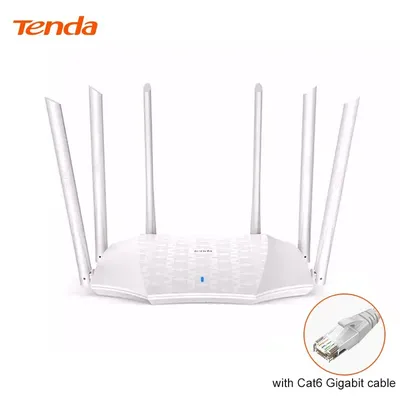 Tenda – routeur double bande AC21 Gigabit 2.4/5.0GHz 2033 mb/s répéteur/amplificateur de signal