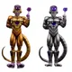 Anime dragon ball super golden frieza figure Golden Freezer figurine super black frieza PVC Action