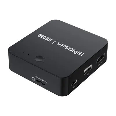 Enregistreur vidéo analogique VHS à numérique AV HD pour appareil photo U Hi8 magnétophone DVR