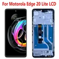 6.7 "OLED pour Motorola Edge 20 Lite XT2139-1 écran LCD avec cadre écran tactile Hébergements eur