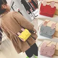 Sac à dos pour enfants petit sac messager en PU Mini sac à main en forme de lapin mignon pour