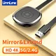 Unnexhaus- Dongle vidéo HDMI sans fil Wi-Fi 5G 4K TV câble miroir adaptateur émetteur iPhone