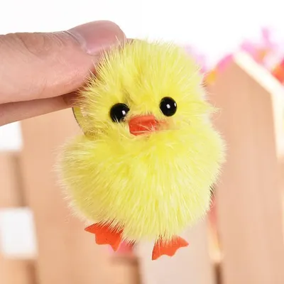 Peluche de canard jaune mignon de 5cm porte-clés animaux doux poupées jouet pour enfants bébés