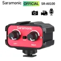Wild audio SR-AX100 Saramonic pour caméscope DSLR IL Nikon Microphone d'appareil photo Youtube