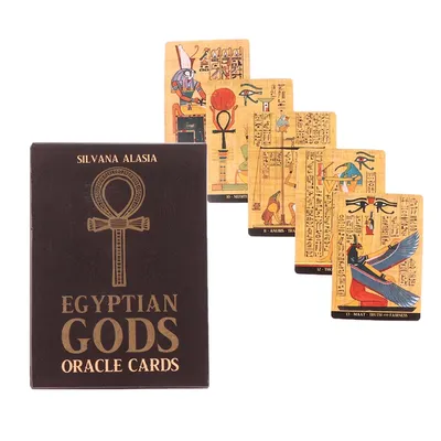 Jeu de tarot divinatoire égyptien cartes oracle pour Chasse l'avenir pour la famille