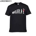 T-shirt manches courtes col rond homme estival et décontracté Sheldon Evolution The Big Bang