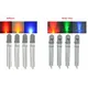 Diode électroluminescente LED multicolore lampe à diode multicolore 4 broches 5mm RVB