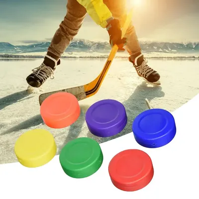 Rondelle d'entraînement de hockey sur glace en ligne rondelle en PVC durable haute densité bonne