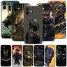 Coque Marvel Black Panther 2 Chadwick Boseman Coque pour Apple iPhone 15 14 13 12 11 Pro Max