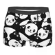 Hommes Mignon KrasnoCartoon Sous-Vêtements Belle Animal Humor Boxer Shorts Culotte Mâle Mi Taille