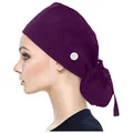 Chapeau bouffant unisexe avec bandeau pour femmes casquette génératrice cheveux longs