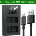 Chargeur de batterie BP-DC12 double USB numérique pour Leica v-lux 4 v-lux 5 Q (Typ 116) Q-P