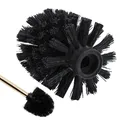 Tête de brosse de remplacement universelle pour cuvette de toilette remplacement de tête de brosse