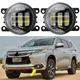 Phares antibrouillard LED h11 2 pièces pour Mitsubishi Montero Pajero Sport Challenger 2017 2018