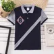 Polo pour enfants hauts de sport pour bébés garçons t-shirt Patchwork à la mode pour garçons de 3