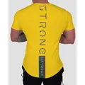 T-shirt de gymnastique à manches courtes pour hommes T-shirt en coton Casual ZE Slim Fitness