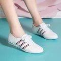 Baskets en cuir véritable pour femmes chaussures de golf de luxe tennis à lacets chaussures