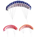 Nouveau cerf-volant de Parachute souple avec enrouleur de 30m ensemble de pelouse de plage pour