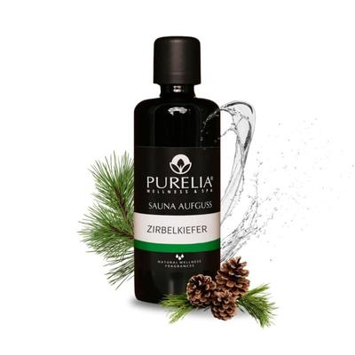 Saunaaufguss Konzentrat Zirbelkiefer 100 ml natürlicher Sauna-aufguss - reine ätherische Öle