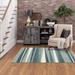 Mohawk Home Mayan Sunset Sierra Multicolor Stripe Area Rug