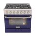 36 in. 5.2 cu. ft. Dual Fuel Range for Natural Gas with Sealed Burners & Convection Oven in Stainless Steel