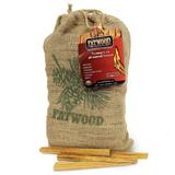 Fatwood Firestarter 09940 Fatwood Burlap Bag, 4 Lb