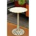 Innova Hearth & Home 29651VW Reflection Birdbath - Vintage White