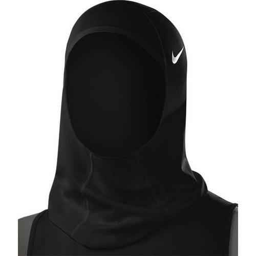 NIKE Kopfbedeckung Pro Hijab 2.0, Größe M/L in Schwarz