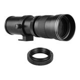 7299 MF Super Telephoto Zoom Lens F8.3-16 420-800mm T2 Mount with AF-mount Adapter Ring Universal 14 Thread Replacement for Sony Alpha-mount A55 A33 A550 A500 A100 A200 A700 A300 A350 A900 A99 A