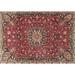 Ahgly Company Indoor Rectangle Traditional Light Copper Gold Medallion Area Rugs 2 x 4