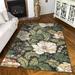 Simply Southern Cottage Jefferson Floral 5 X 7 Grey Area Rug