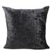 Nordic Living Room Decorative Ice Velvet Pillow Case Cushion Cover Home Decoration Bedroom Decor BLACK