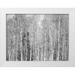 Gulin Sylvia 32x25 White Modern Wood Framed Museum Art Print Titled - USA-Utah-Woodruff aspen trees along highway 39