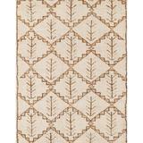 Ahgly Company Indoor Rectangle Abstract Brown Solid Area Rugs 5 x 8