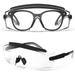 Protective Glasses Anti Fog Safety Glasses With Adjustable Frame And Temples