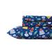 Poppy & Fritz Kids Space Kids Microfiber Sheet Set Polyester in Blue | Twin | Wayfair USHSA01227772