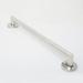 Seachrome Coronado Grab Bar w/ Mitered Ends Metal in Gray | 3 H x 1.5 D in | Wayfair GSO-120-HCR-SS